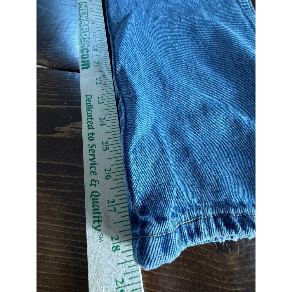 Wrangler Regular Fit Mens Jeans 38x30 Blue Denim‎ 965T1DS Mid Wash Straight Leg